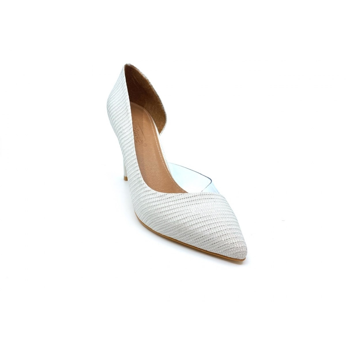 Linda Model 8 Cm Topuklu Sedef Sim