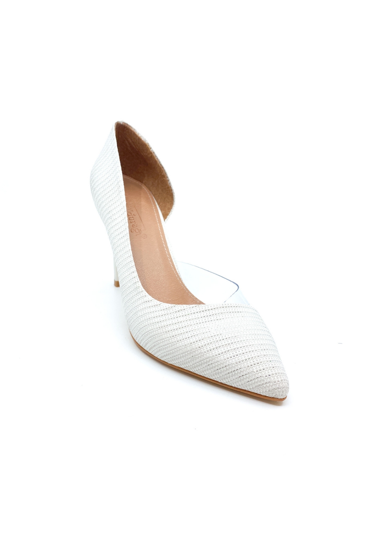 Linda Model 8 Cm Topuklu Sedef Sim