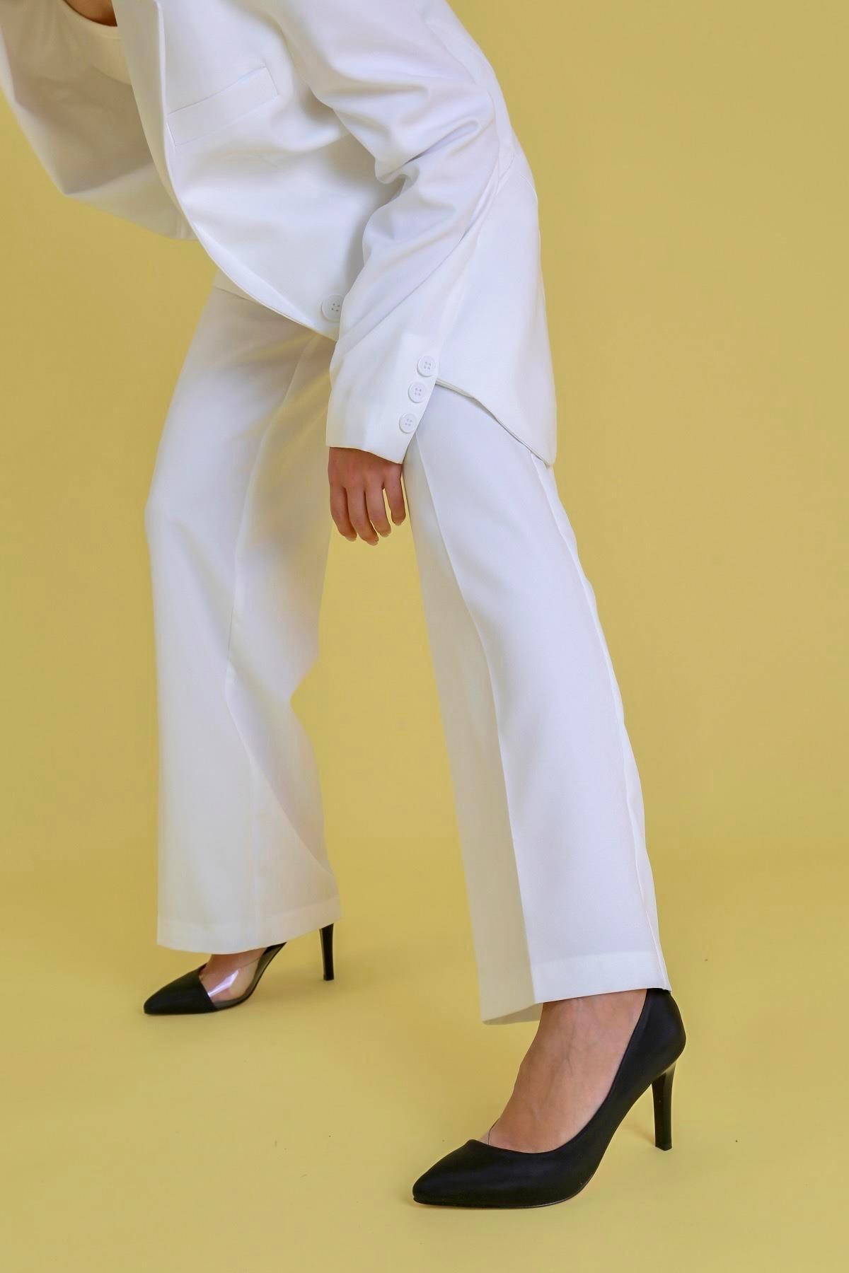 Linda Model 8 Cm Topuklu Siy.saten