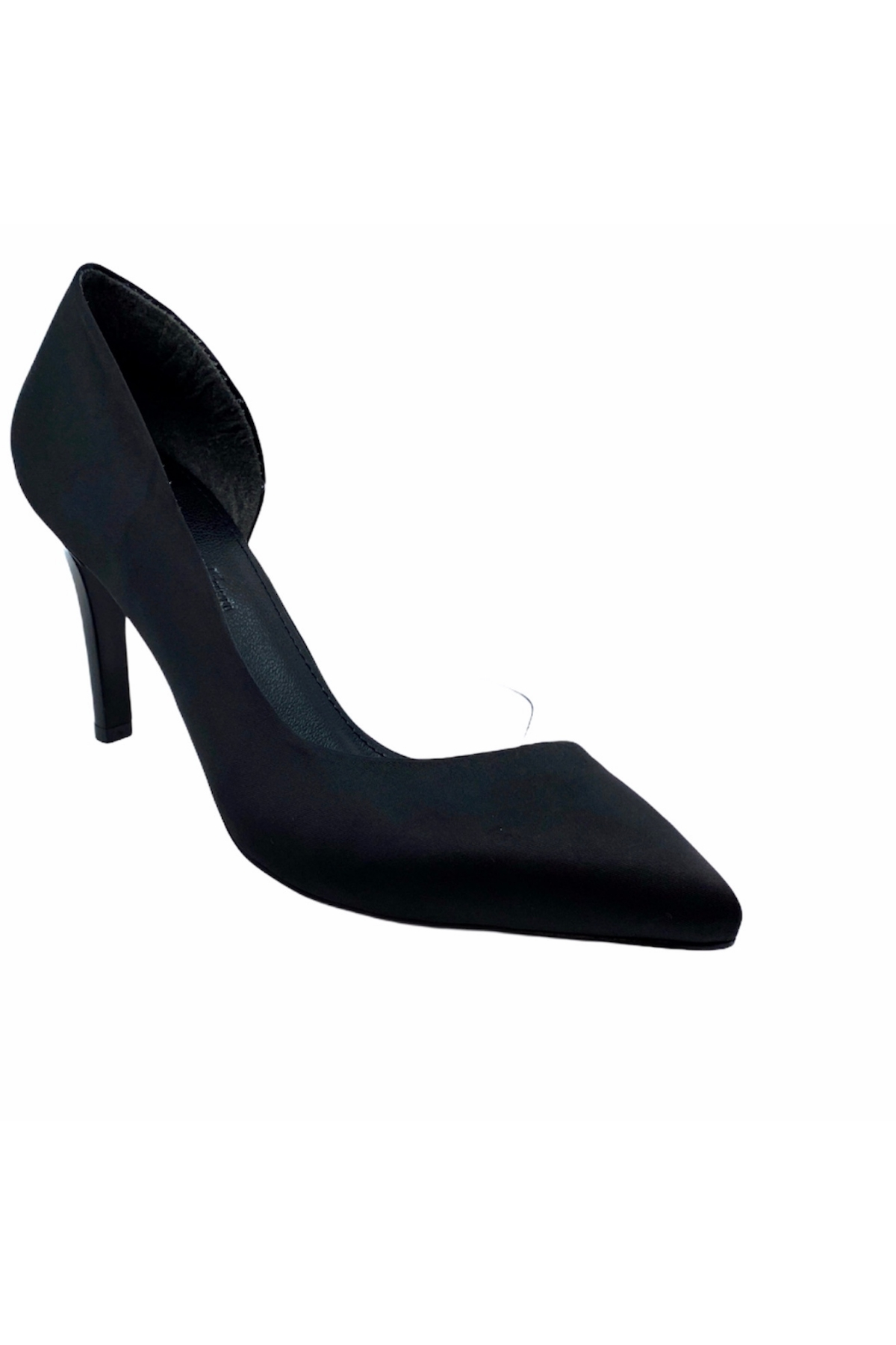 Linda Model 8 Cm Topuklu Siy.saten