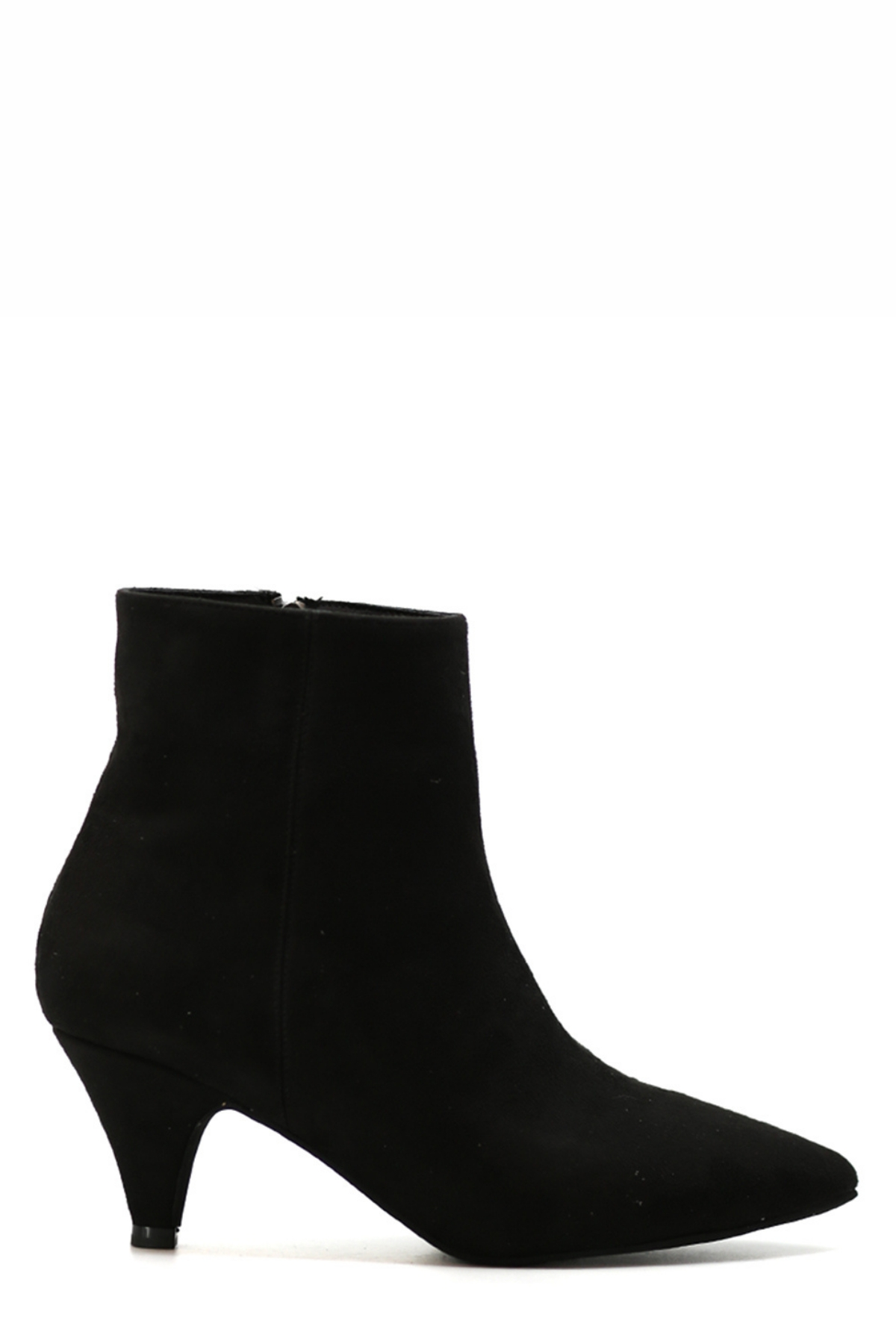 MİNİ 3 CM TOPULU ZARA MODEL BOT SIY.SUET