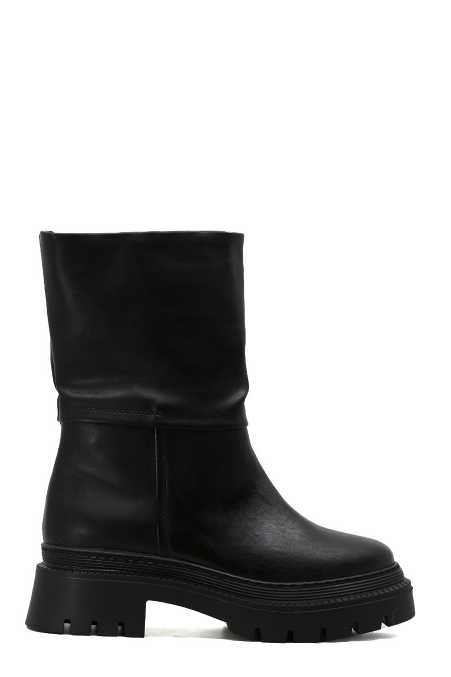 Modena Model 3 Cm Tabanli Zara Model Kisa Çi̇zme Siyah