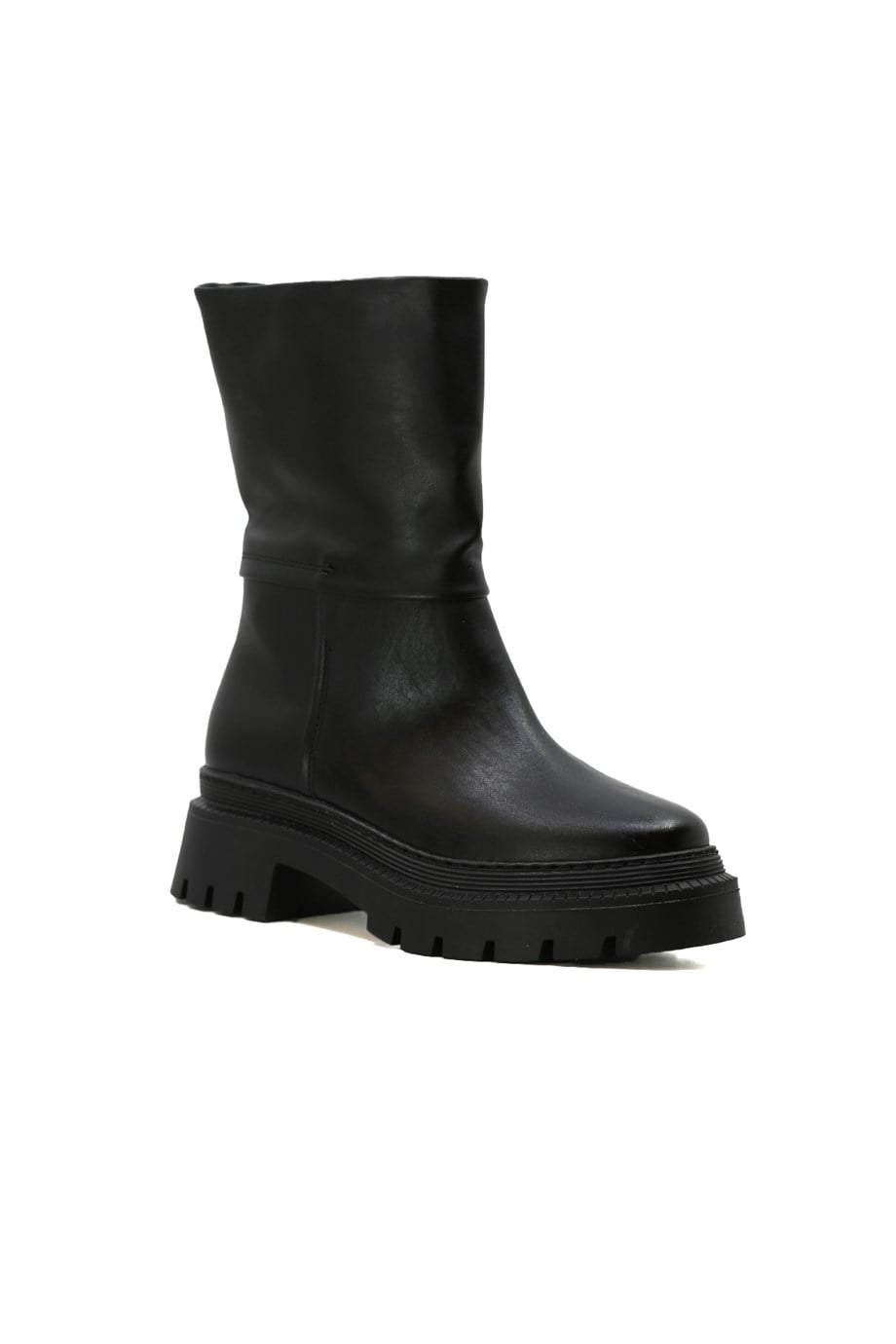 Modena Model 3 Cm Tabanli Zara Model Kisa Çi̇zme Siyah