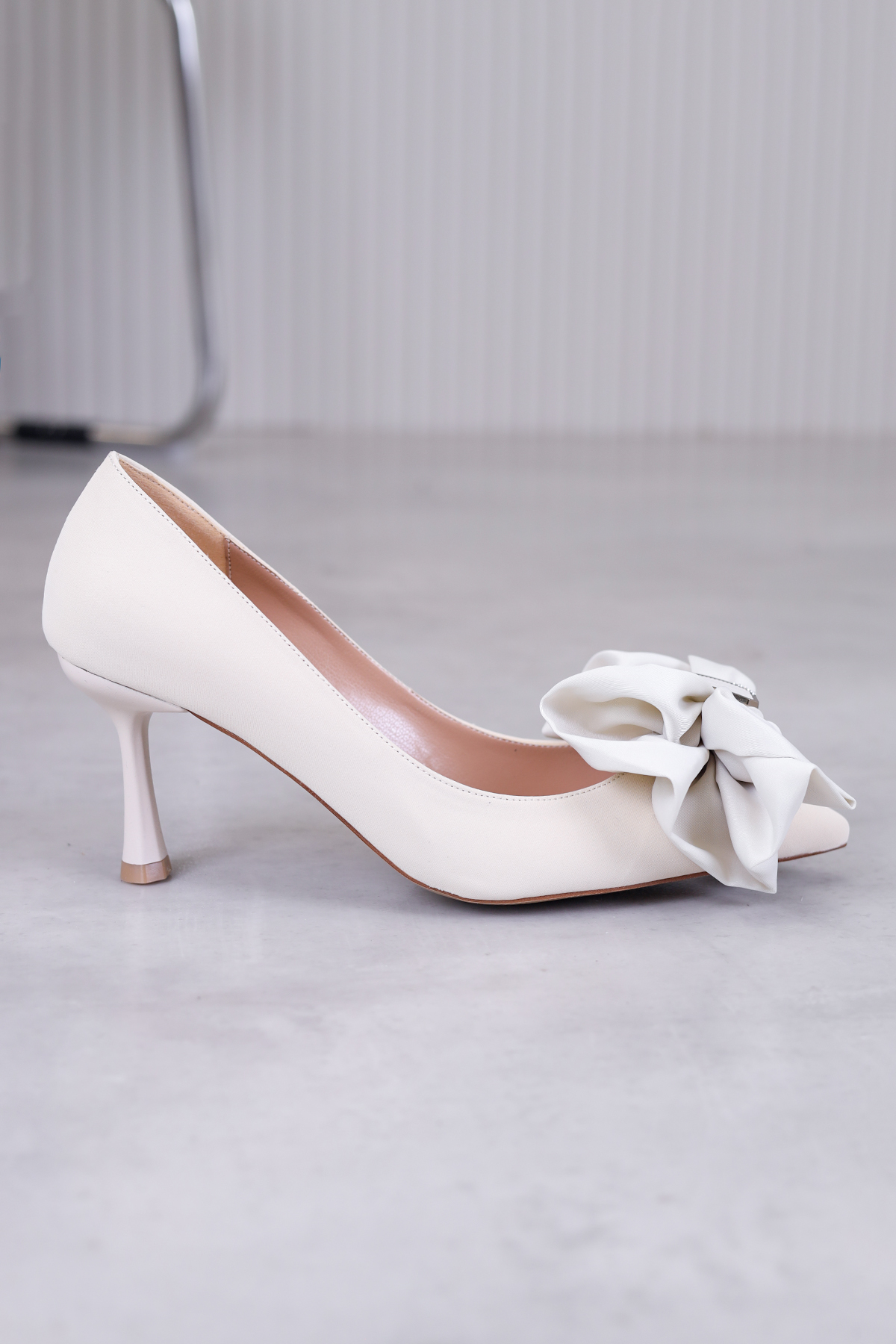 norisa model 8 cm topuklu yeni sezon abiye ayakkabı stiletto TEN.NBK