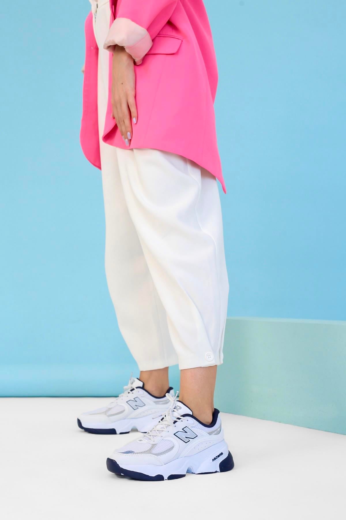 Odi̇ssey 5 Cm Tabanli Yeni̇ Sezon Sneakers  Spor Ayakkabi Bey.lacv