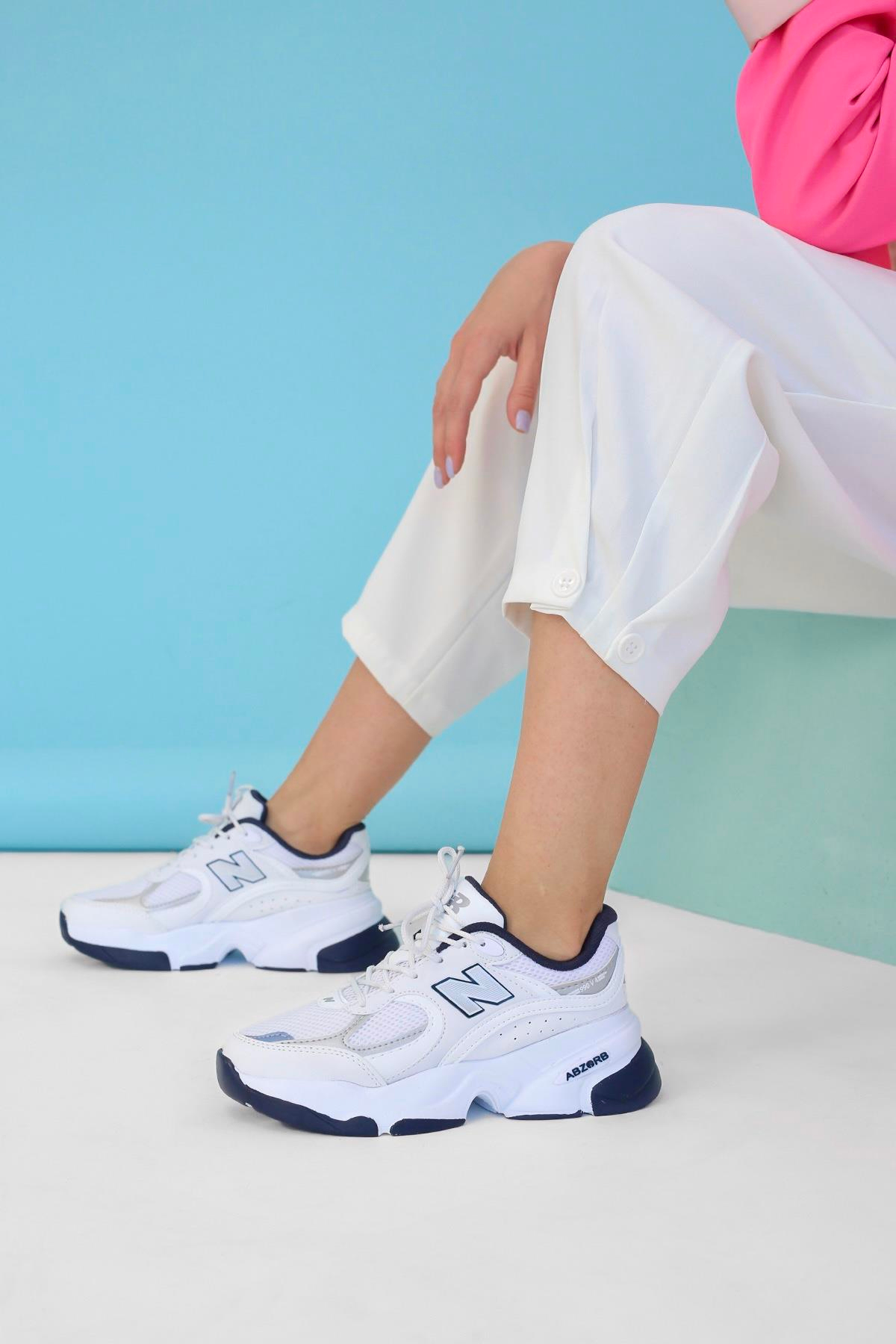 Odi̇ssey 5 Cm Tabanli Yeni̇ Sezon Sneakers  Spor Ayakkabi Bey.lacv