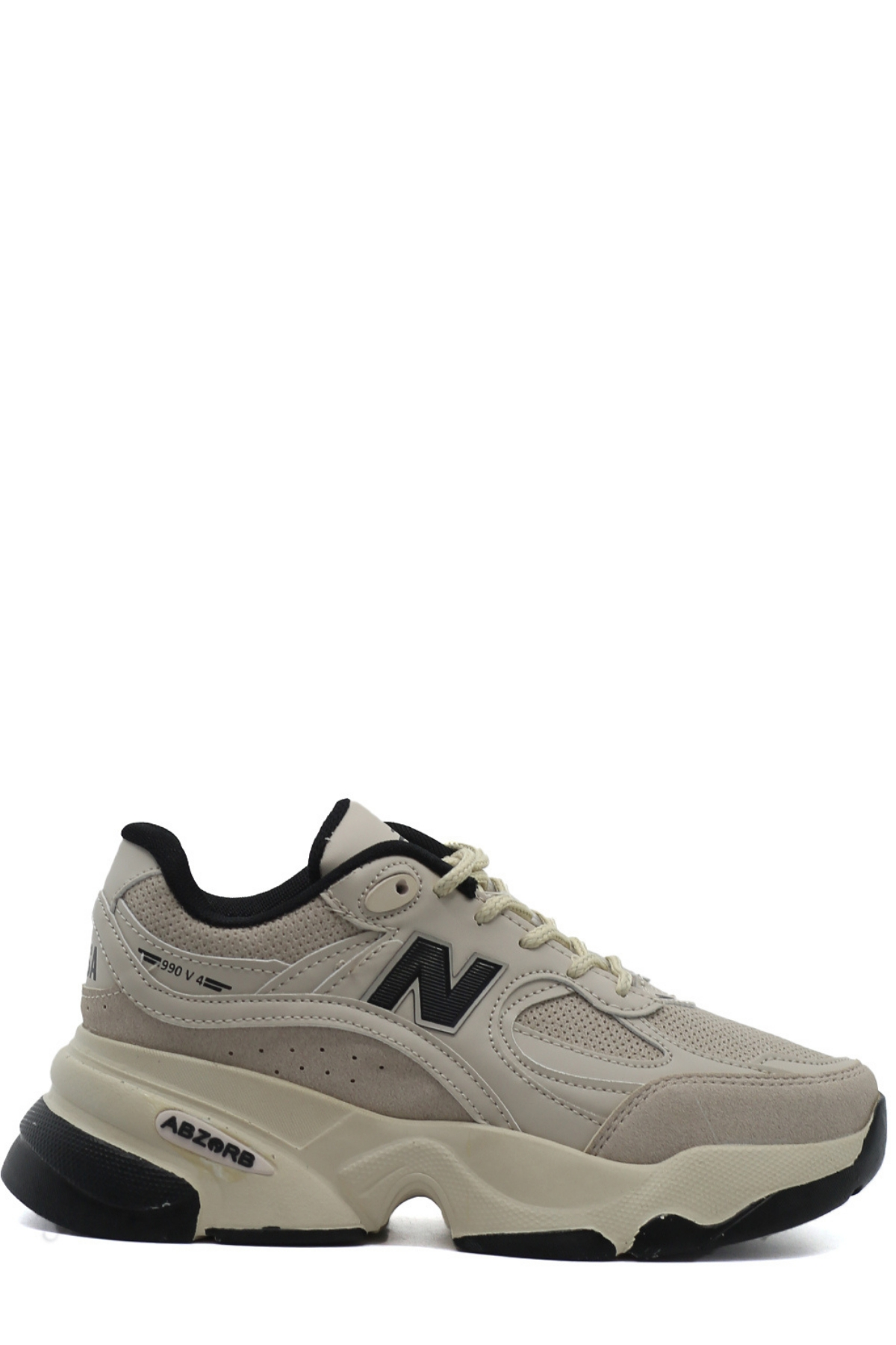 Odi̇ssey 5 Cm Tabanli Yeni̇ Sezon Sneakers  Spor Ayakkabi Bej