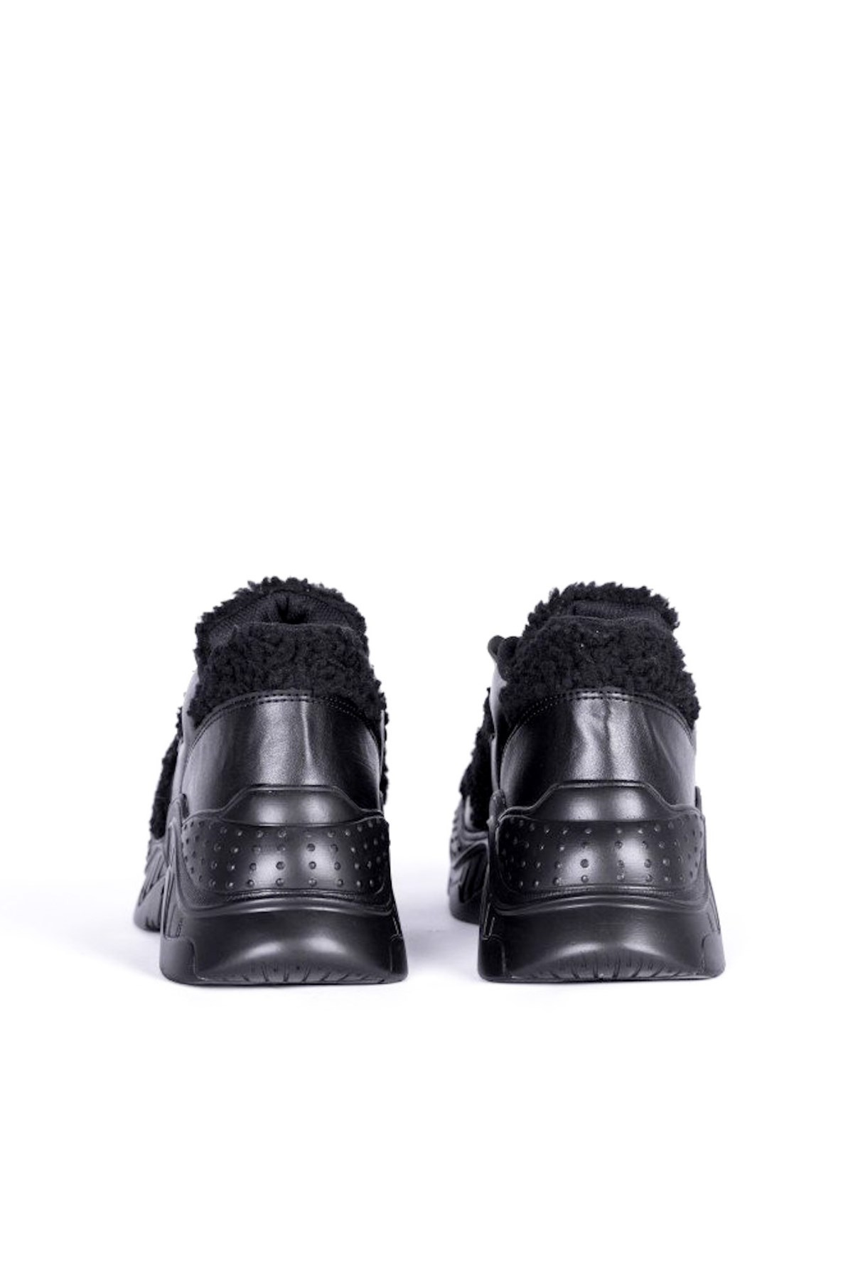 Pamela Model 5 Cm Tabanli Sneakers Siyah