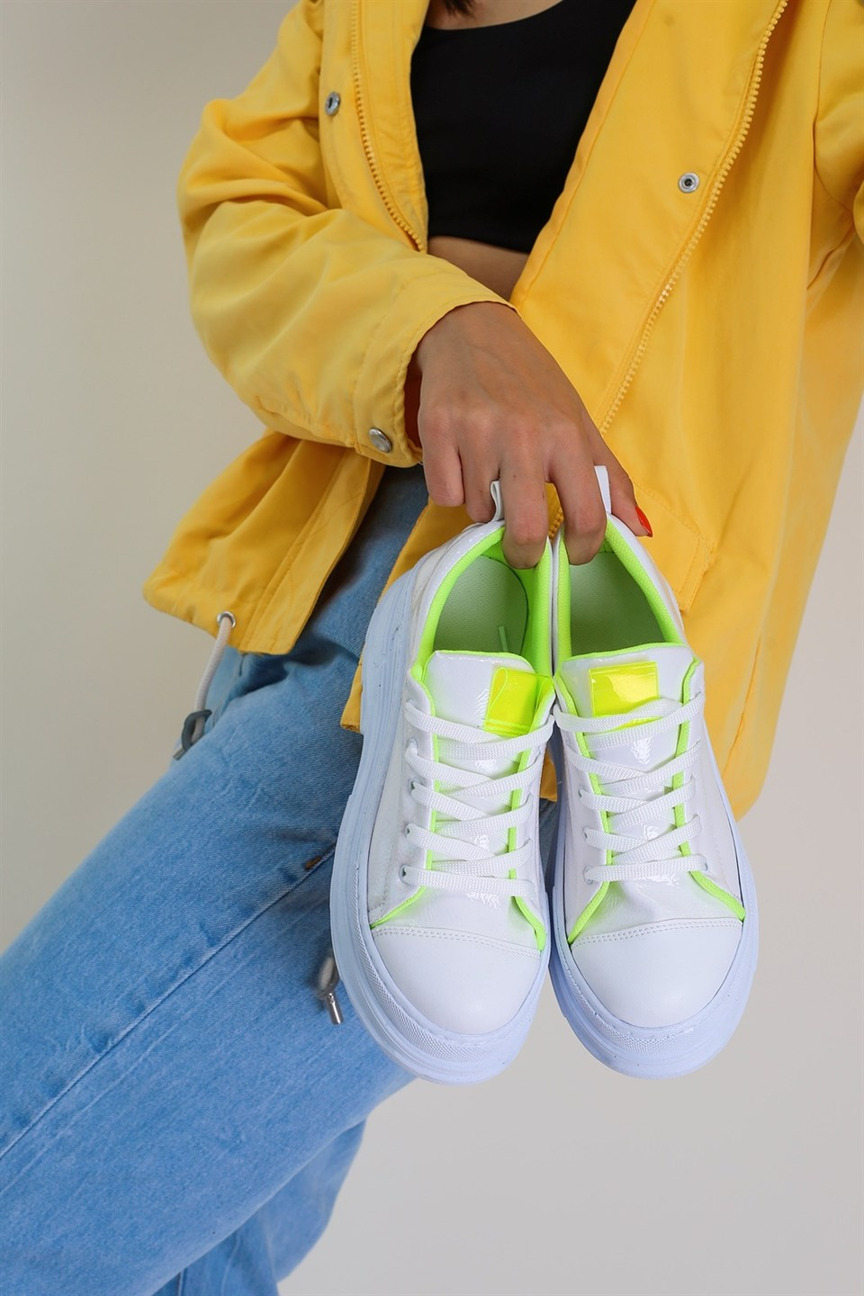 Peo Kalin Taban Convers Spor Ayakkabi Bey.rugan