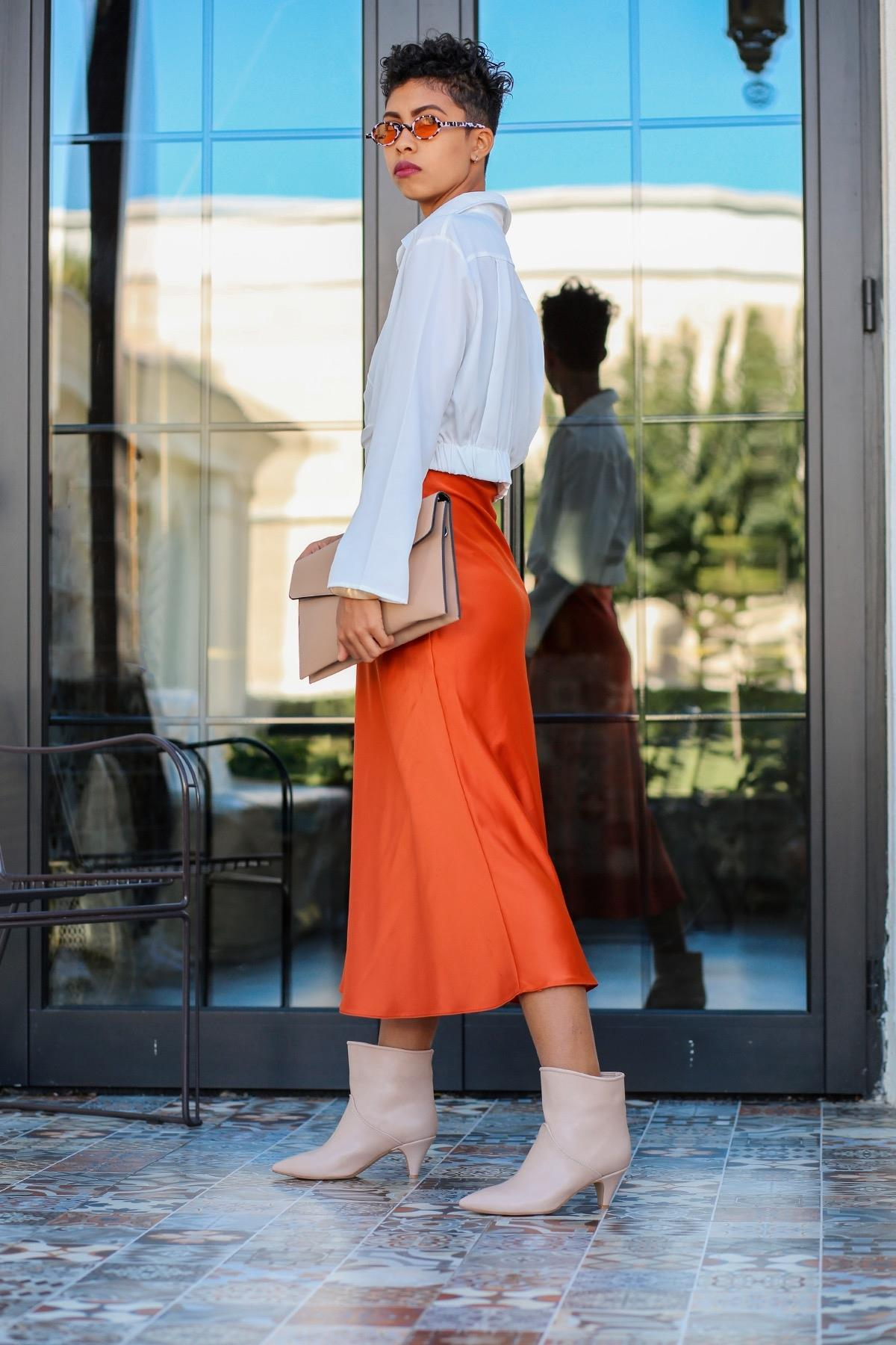 Poli̇na 3 Cm Topuklu Zara Model Kisa Bot Nut
