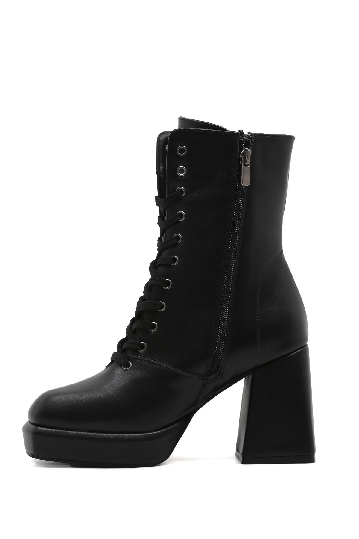 Rosa 8 Cm Zara Model Bot Postal Siyah