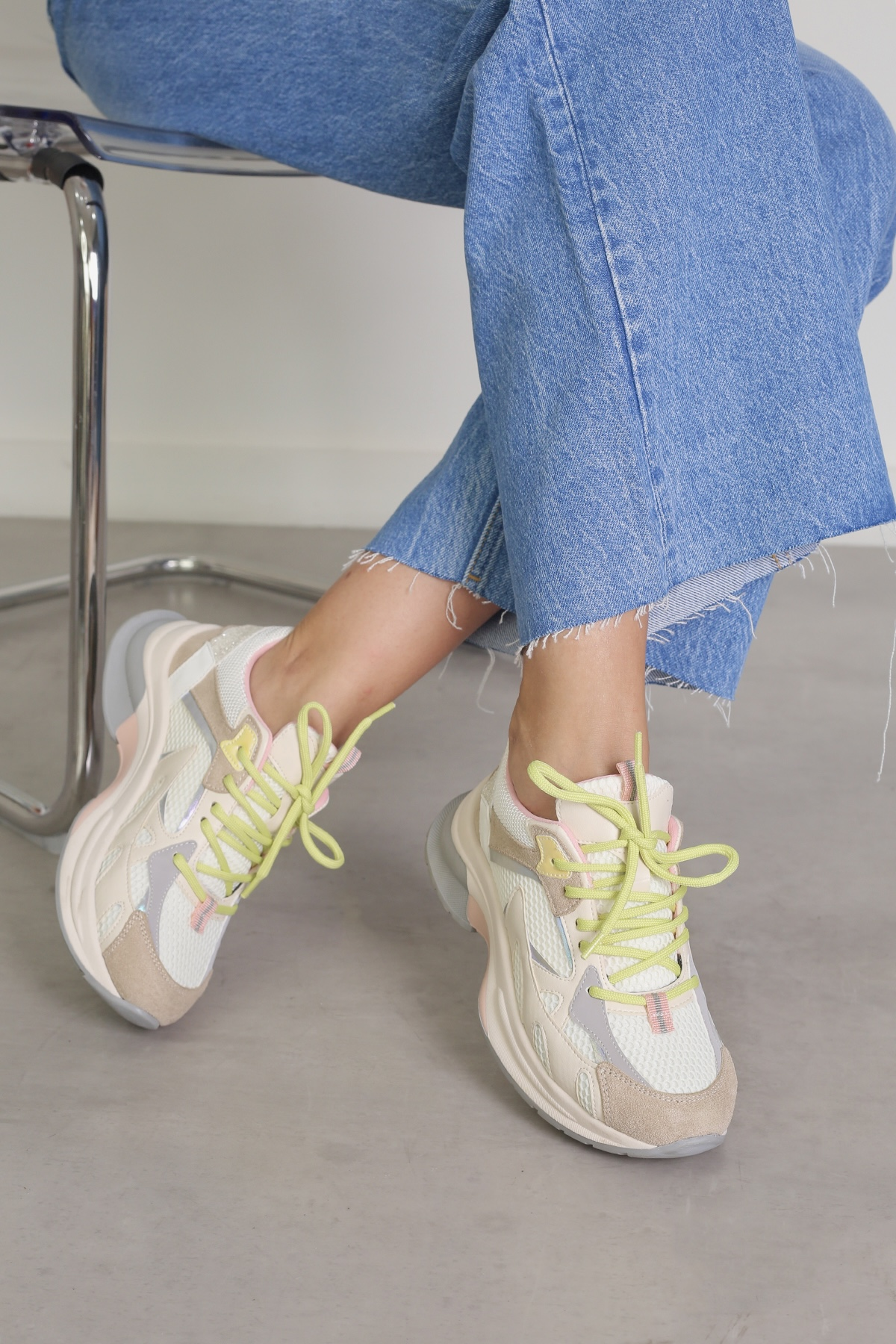sm30170 model 5 cm tabanlı yeni sezon spor ayakkabı BEY.TEN