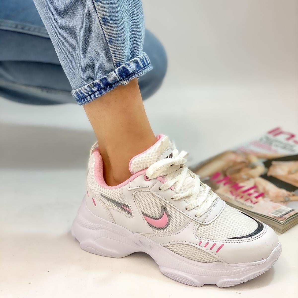 Sneakers Model Yeni Sezon Spor Ayakkabi Bey.pembe