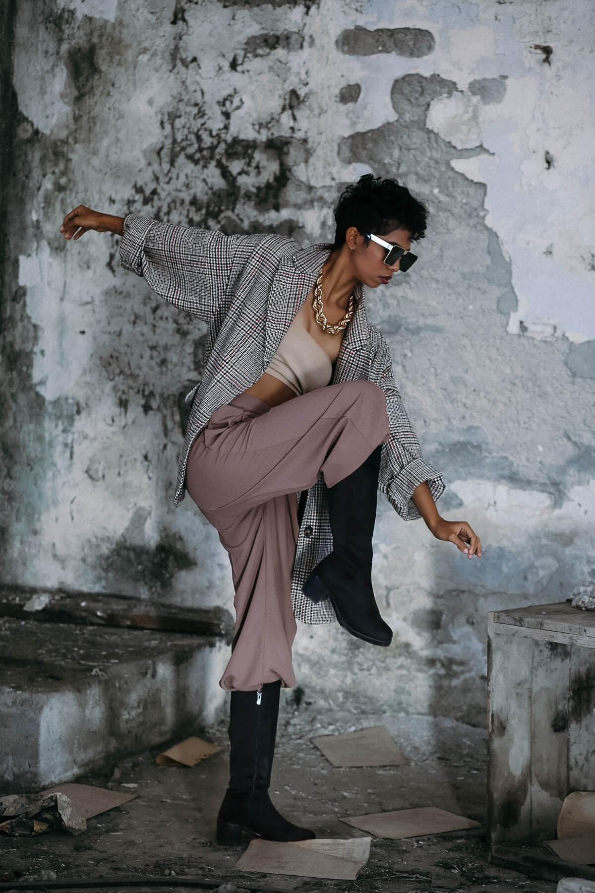 Tatto Si̇hi̇rli̇ Çi̇zme 5 Cm Topuklu Yeni̇ Sezon Siy.suet