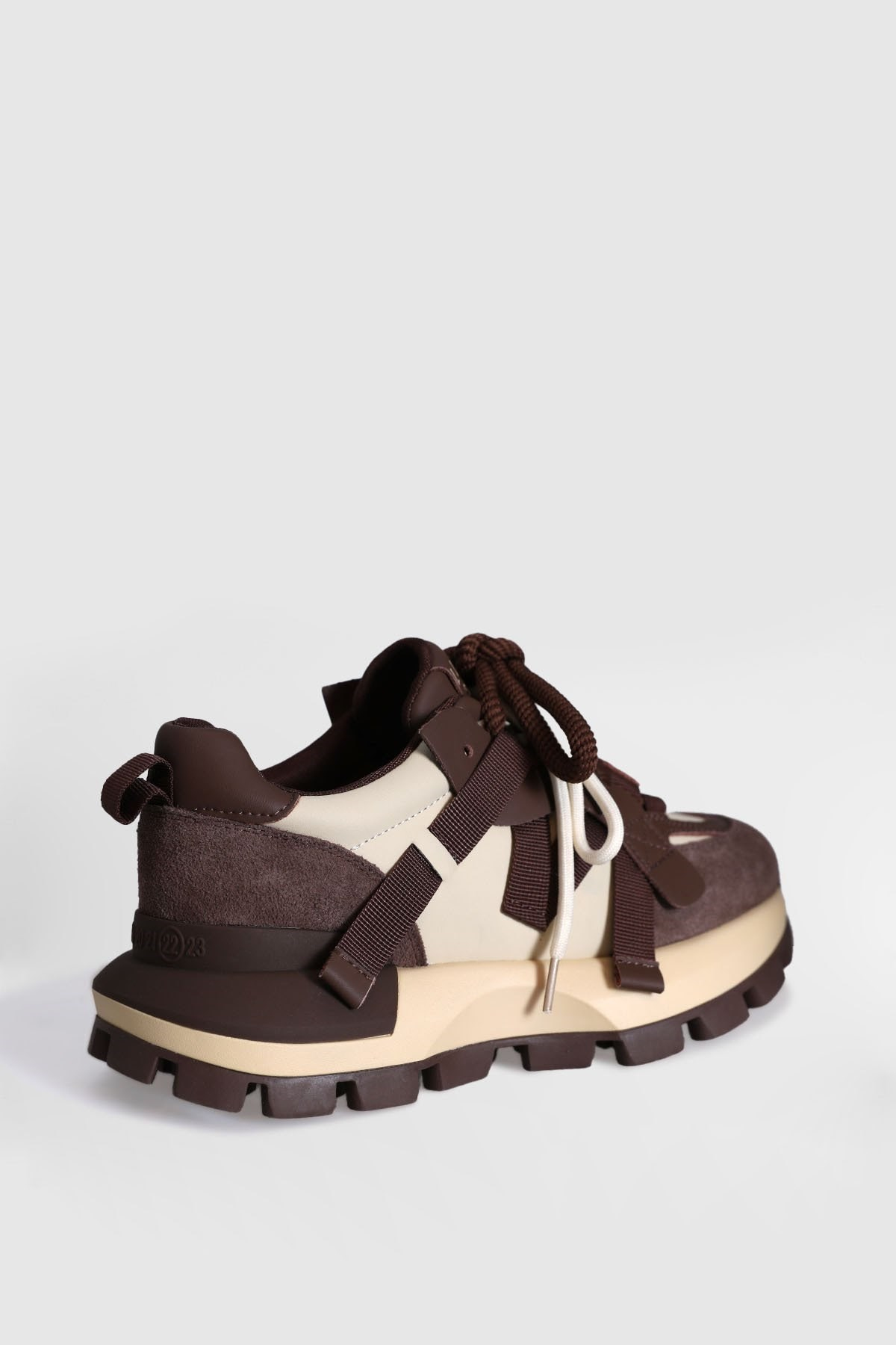 yoko kadın sneaker ayakkabı KAHVE