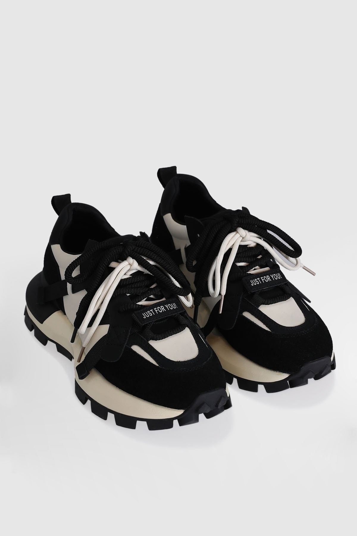 yoko kadın sneaker ayakkabı SIYAH