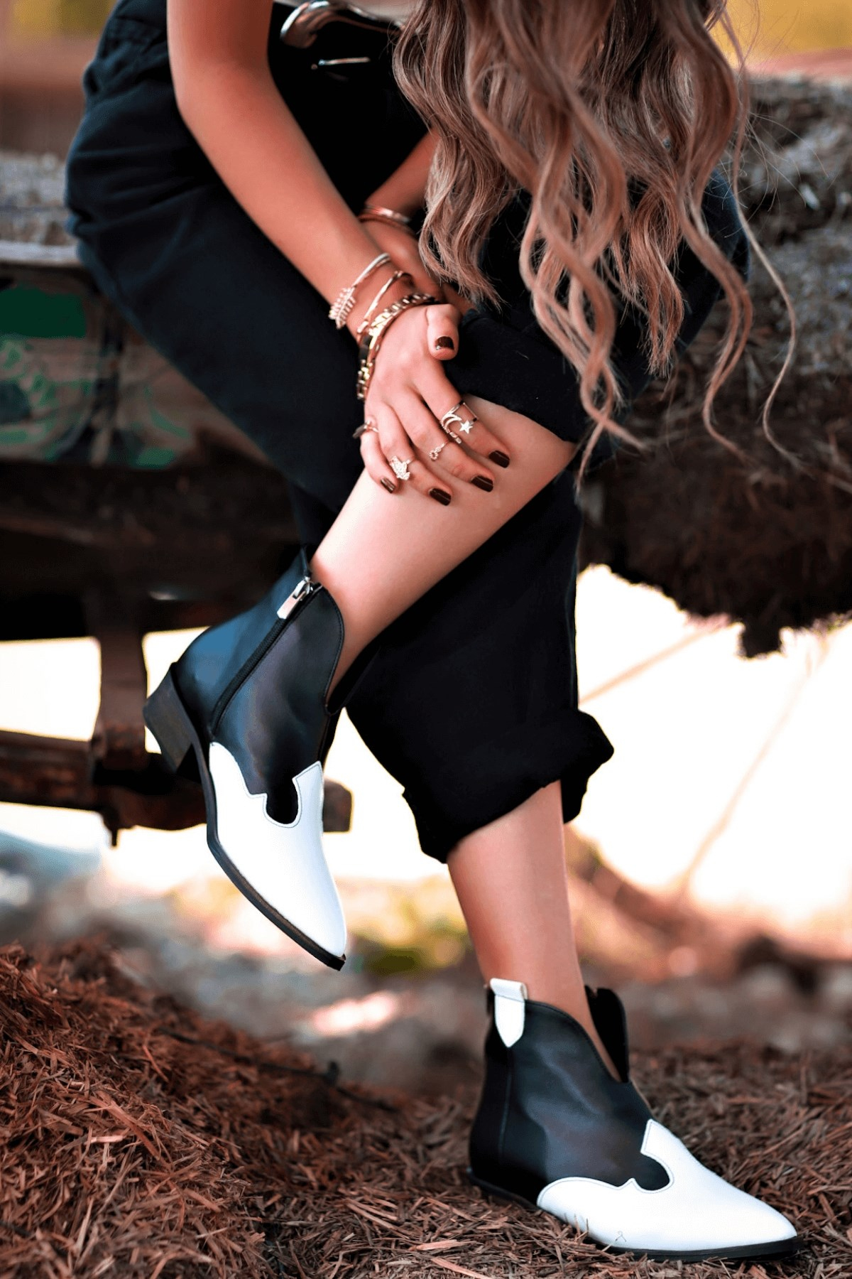 Zara Model Kisa Bot Siy.bey