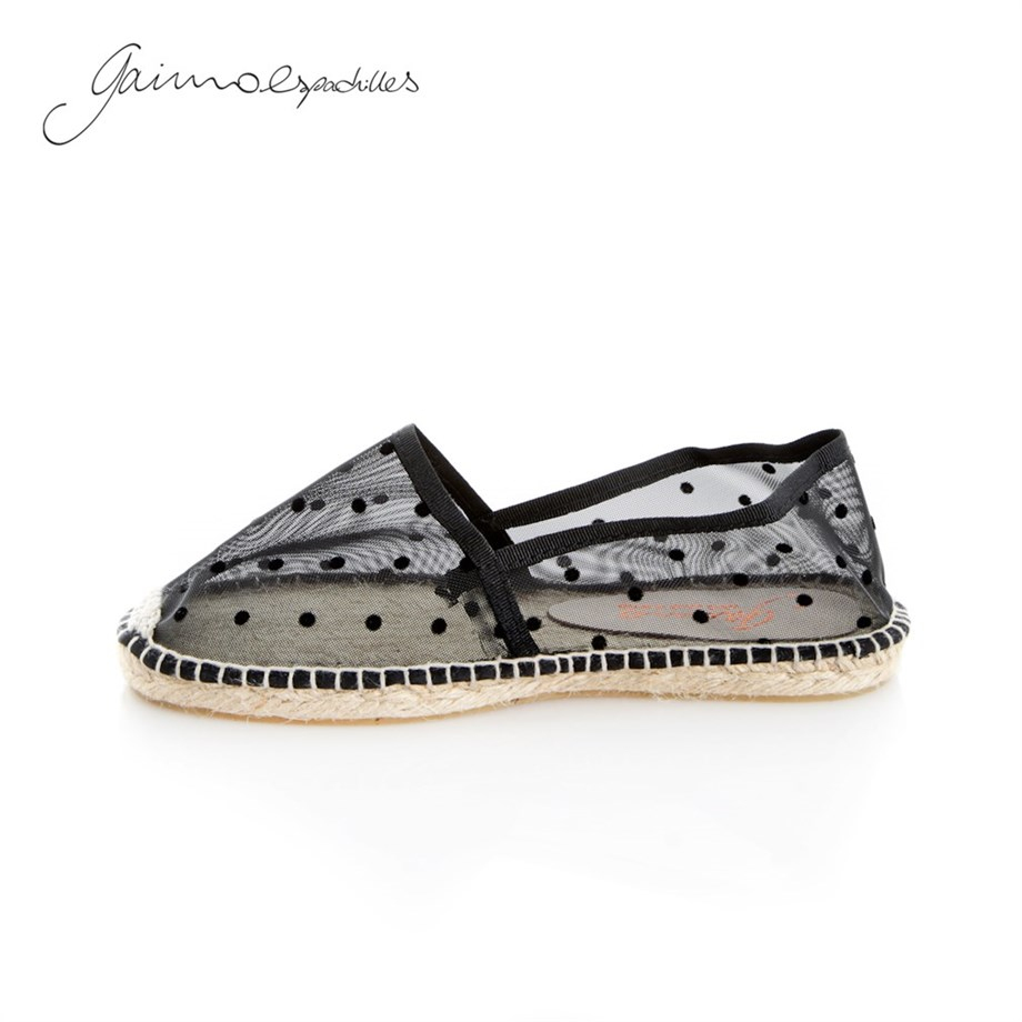 Gaimo SİYAH Kadın Espadril ALPAR.FREE BON BON NEGRO