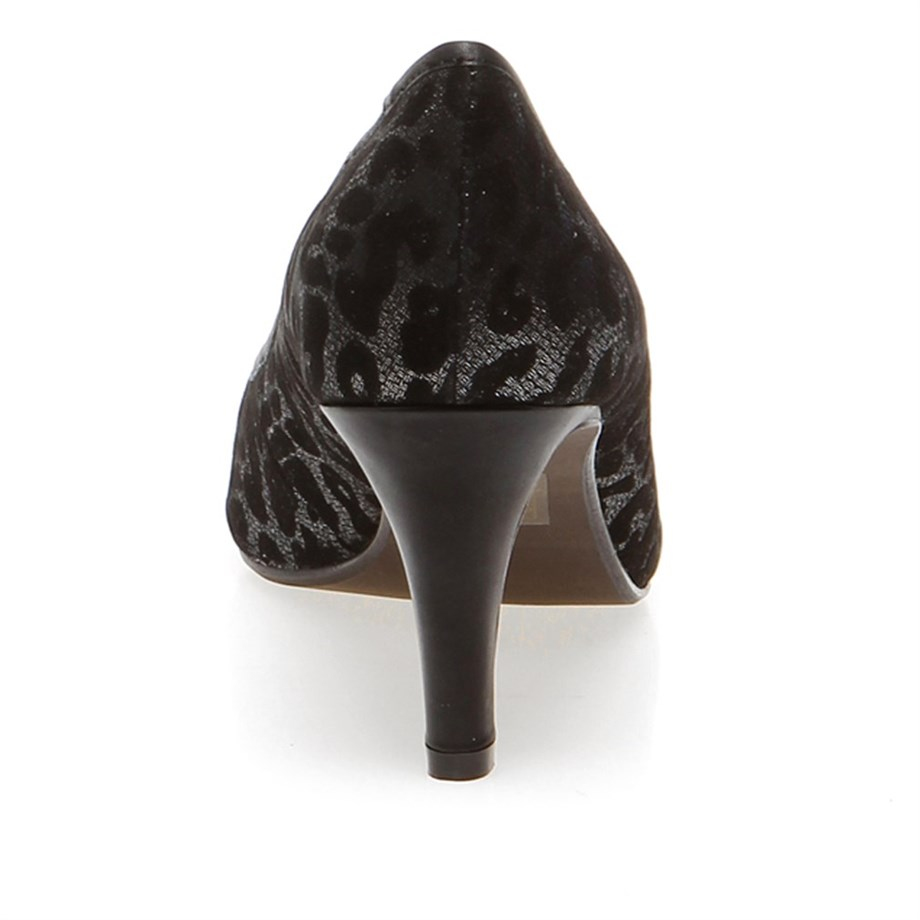 GRİ Kadın Topuklu 860241 MANOLO PRETTY NANA LEOPARDO+VITELLO ANTHREZITE