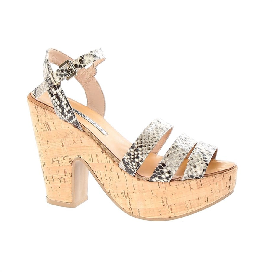 Kadın Sandalet Deri 121L6201PT MANAS SANDALO DONNA