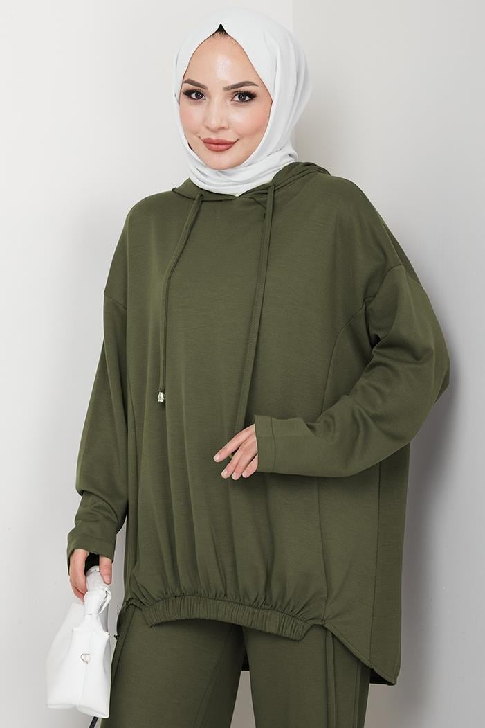 Aris Oysho Tunik Pantolon İkili Takım 1611 - Haki