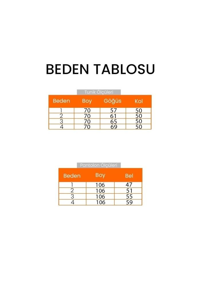 Aris Oysho Tunik Pantolon İkili Takım 1611 - Haki