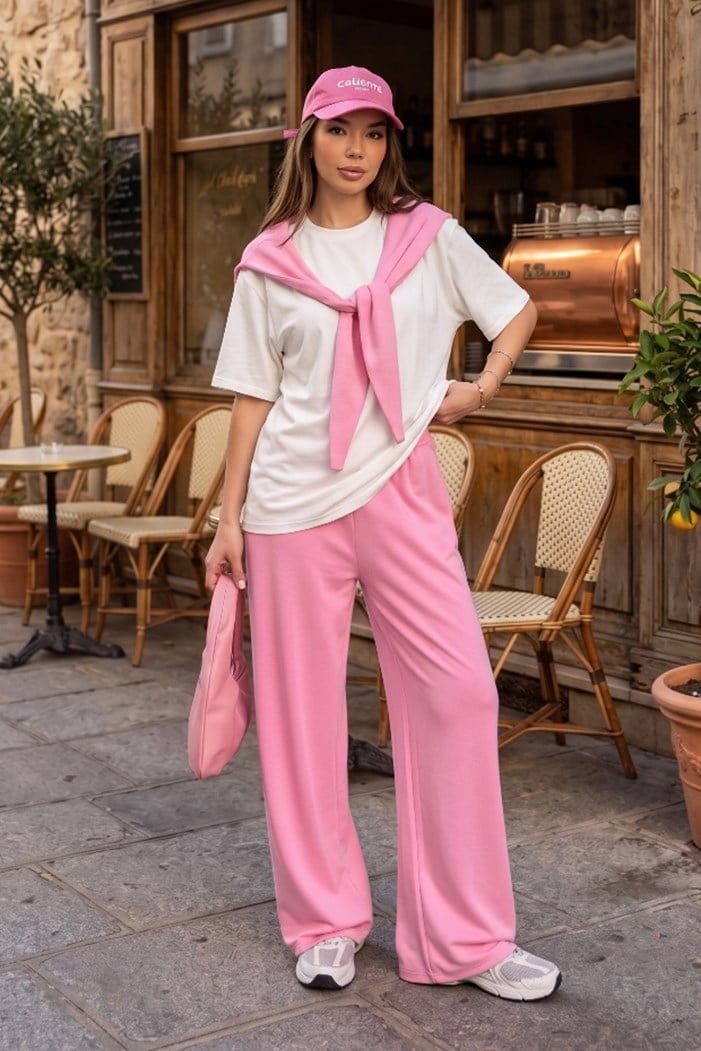 Bağlamalı İkili Takım 1731 - Pembe