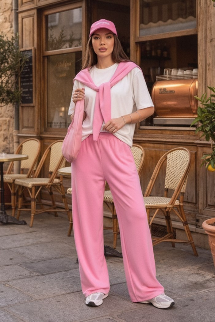 Bağlamalı İkili Takım 1731 - Pembe