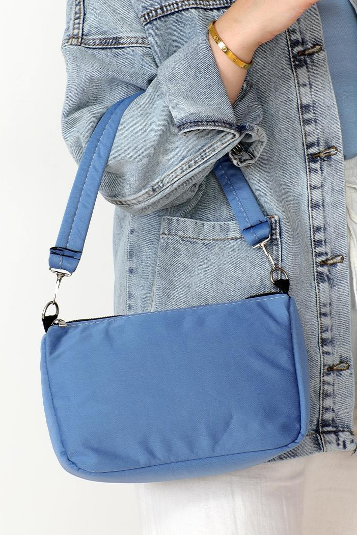 Basic Baget Çanta 989 - Mavi