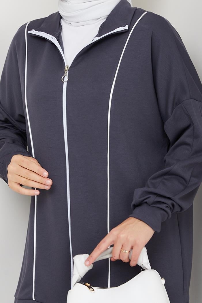 Biyeli Oysho İkili Takım 1608 - Antrasit