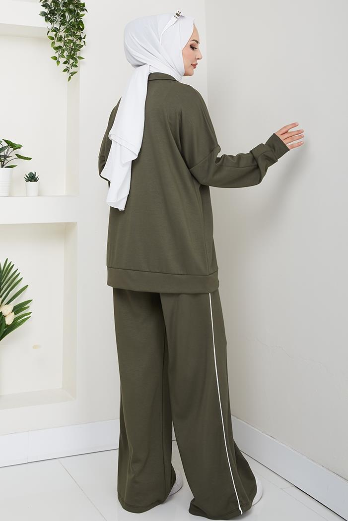 Biyeli Oysho İkili Takım 1608 - Haki