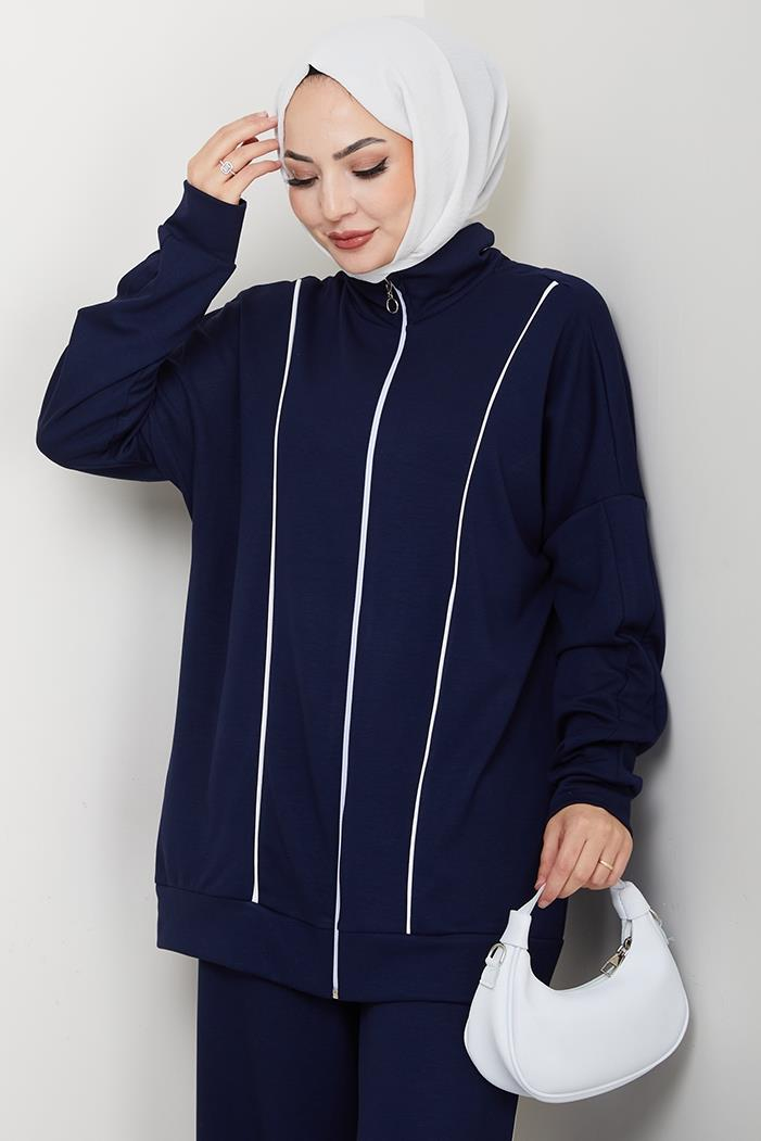 Biyeli Oysho İkili Takım 1608 - Lacivert