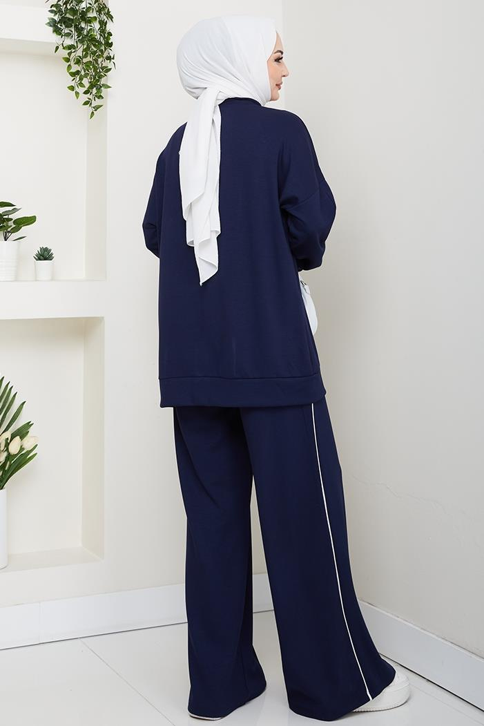 Biyeli Oysho İkili Takım 1608 - Lacivert