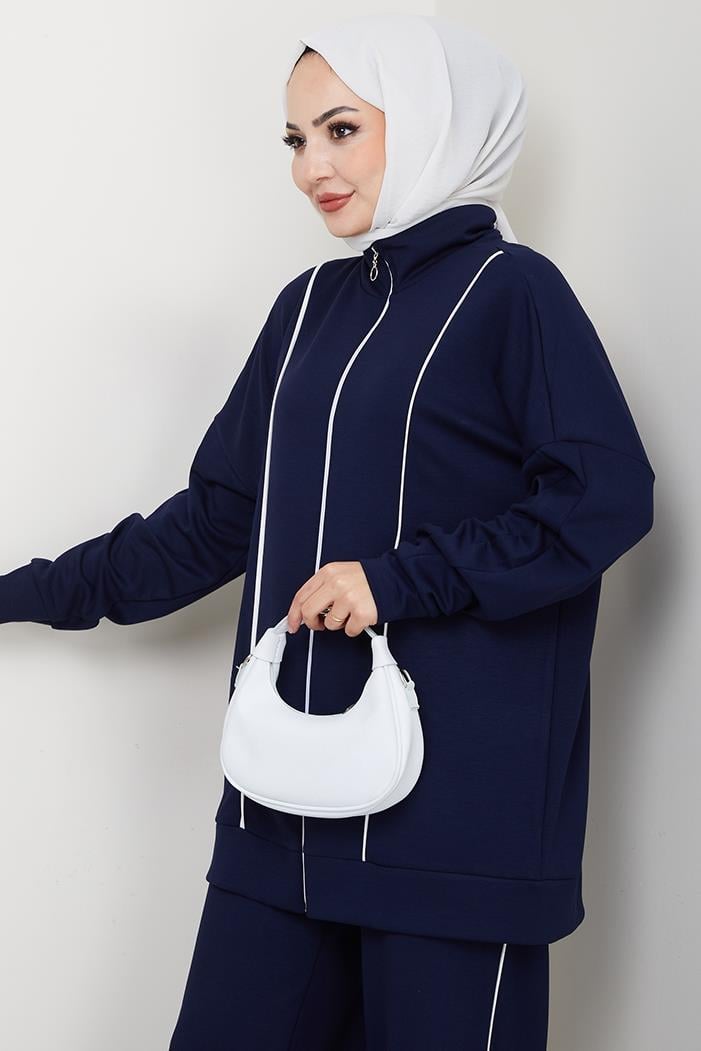 Biyeli Oysho İkili Takım 1608 - Lacivert