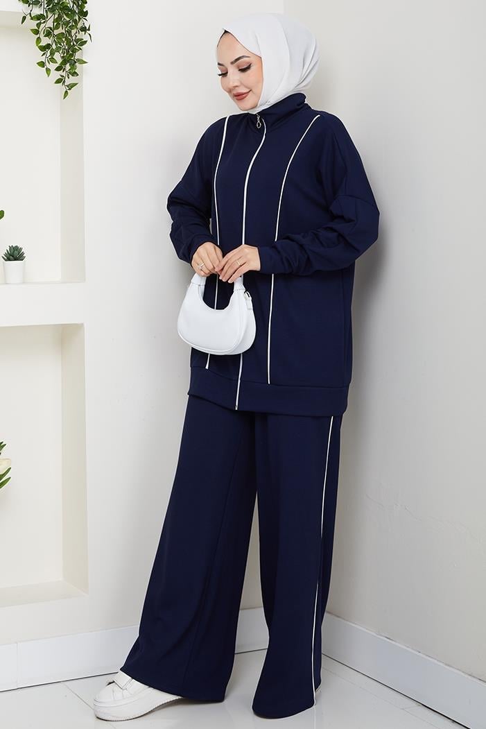 Biyeli Oysho İkili Takım 1608 - Lacivert