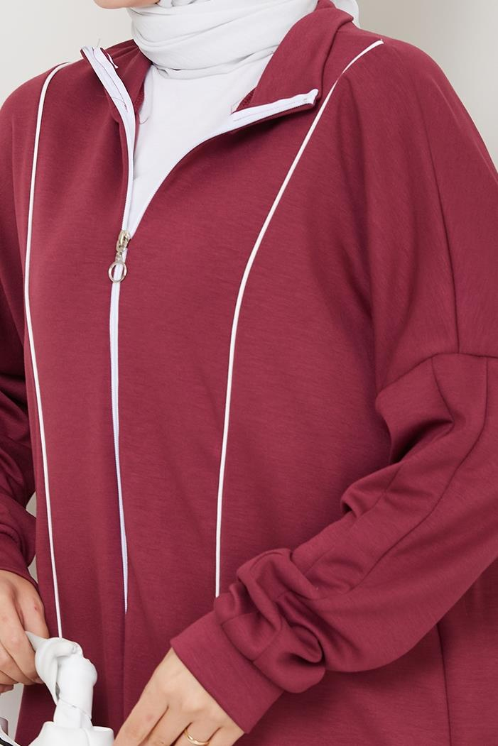 Biyeli Oysho İkili Takım 1608 - Mürdüm