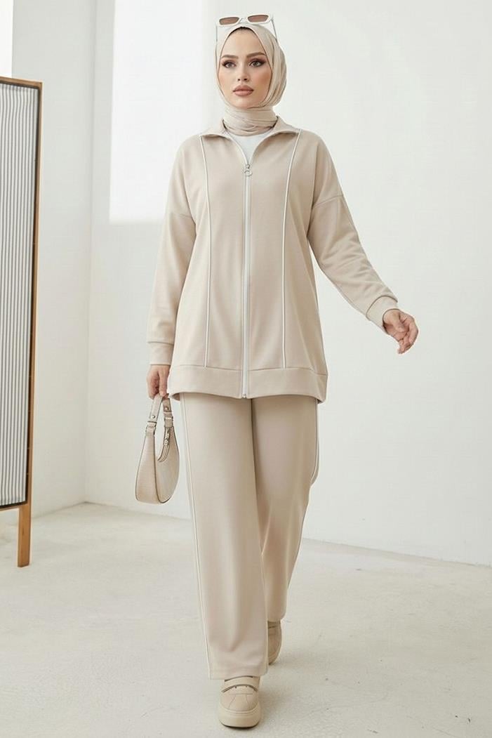 Biyeli Oysho İkili Takım 1608 - Taş