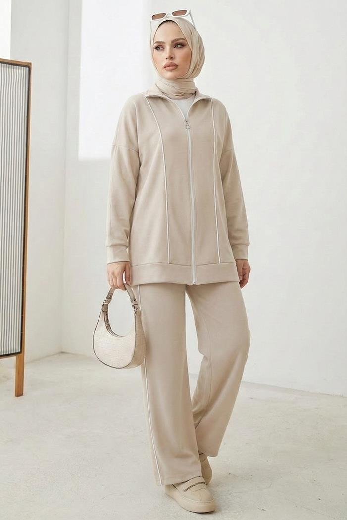 Biyeli Oysho İkili Takım 1608 - Taş