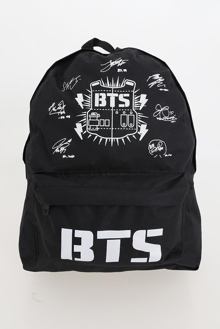 Bts Baskılı Çanta 707 - Siyah