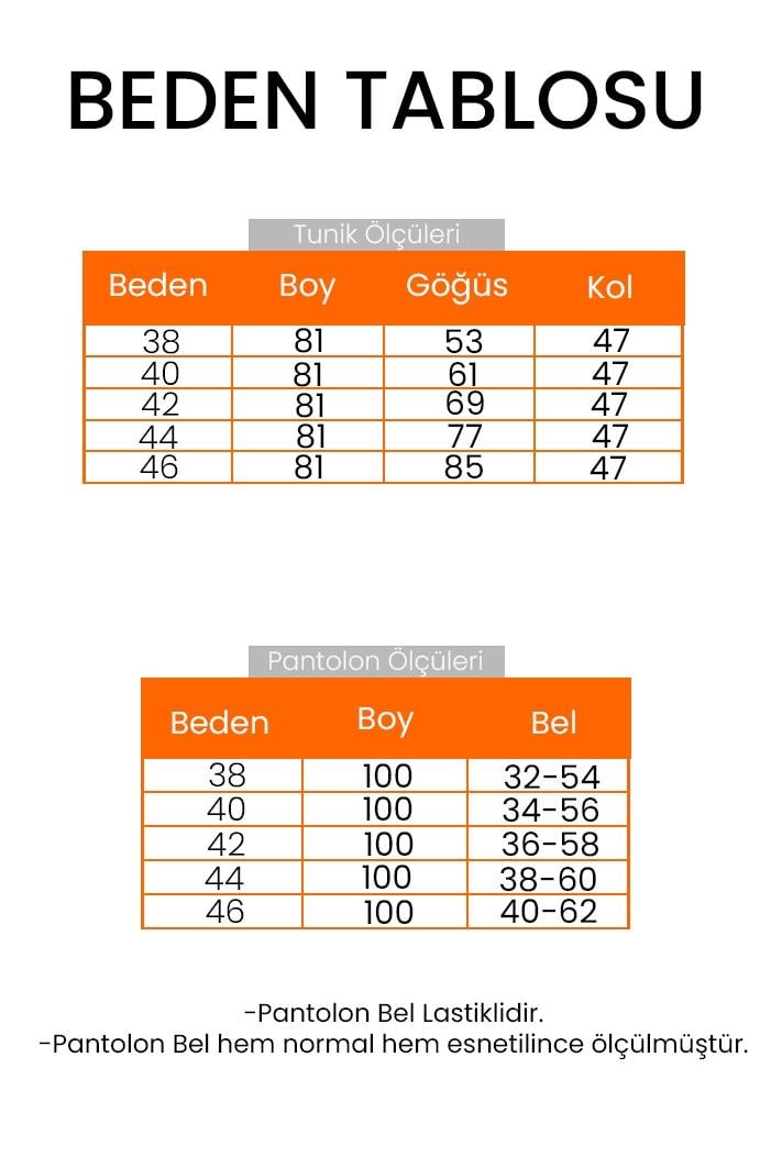 Çift Cepli Kapüşonlu İkili Takım 1668 - İndigo