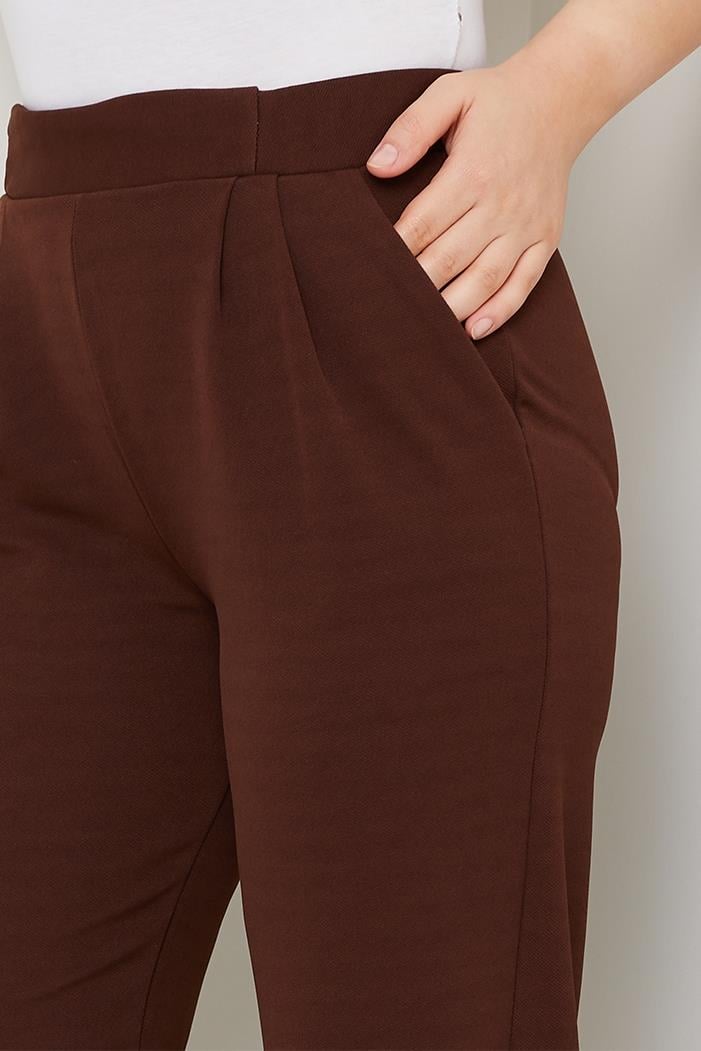 Elenor Cepli Havuç Pantolon 1584 - Kahve