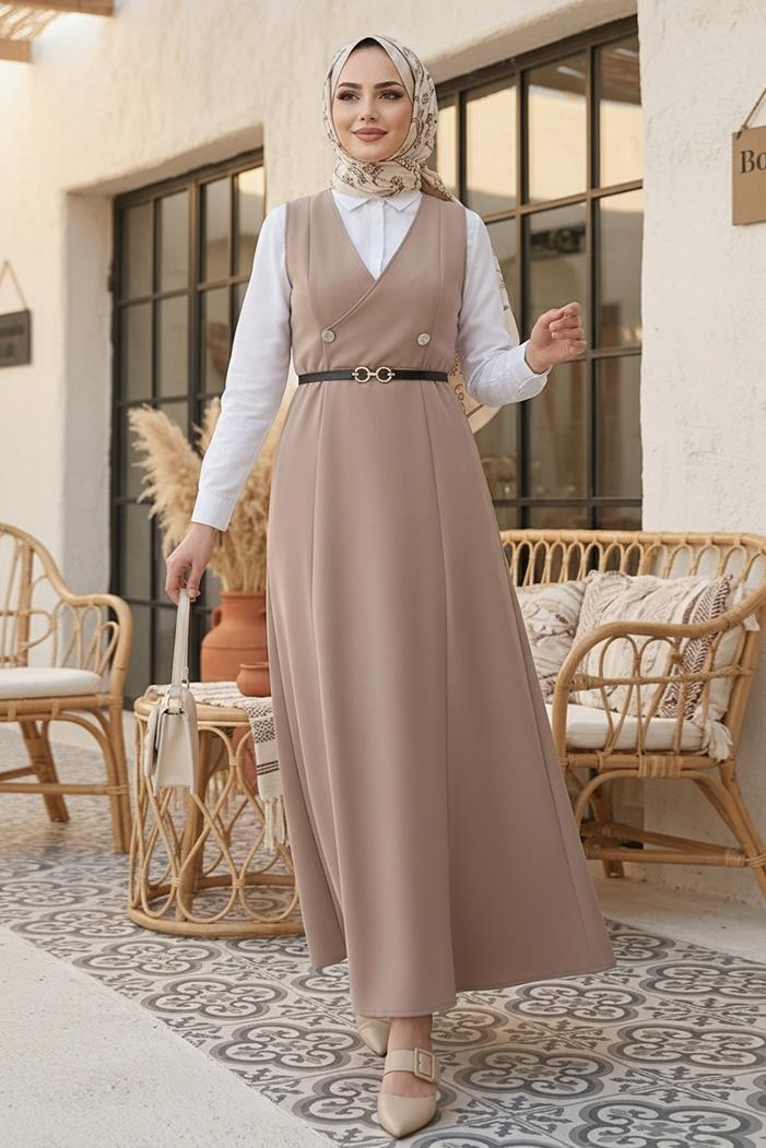 Erves Düğmeli Jile 1399 - Taş