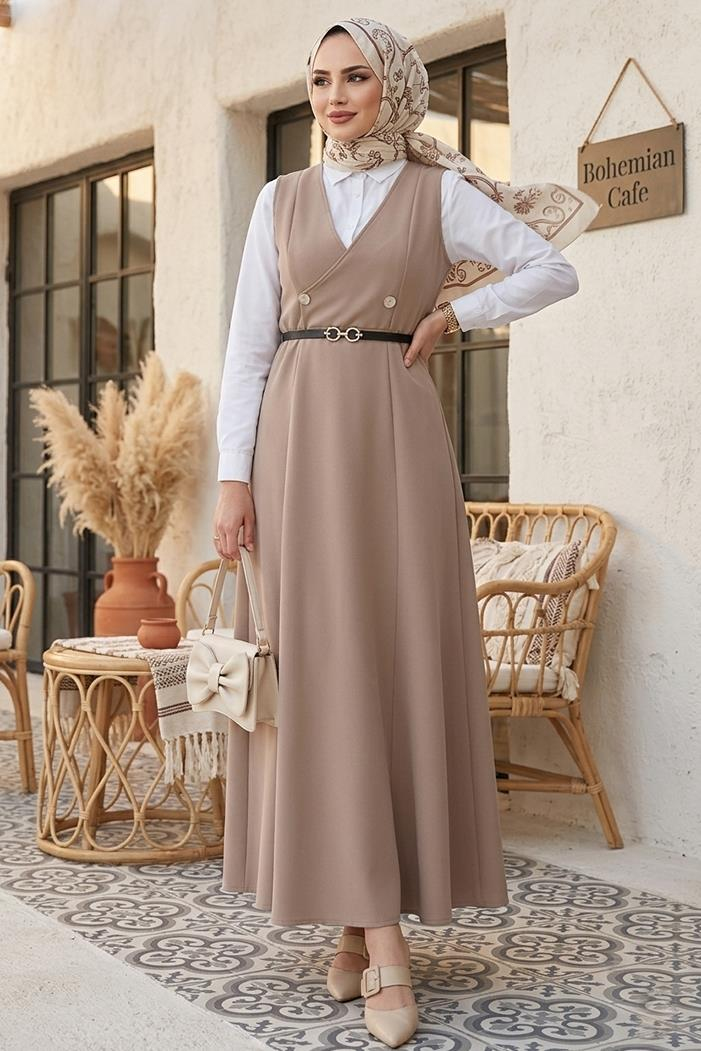 Erves Düğmeli Jile 1399 - Taş