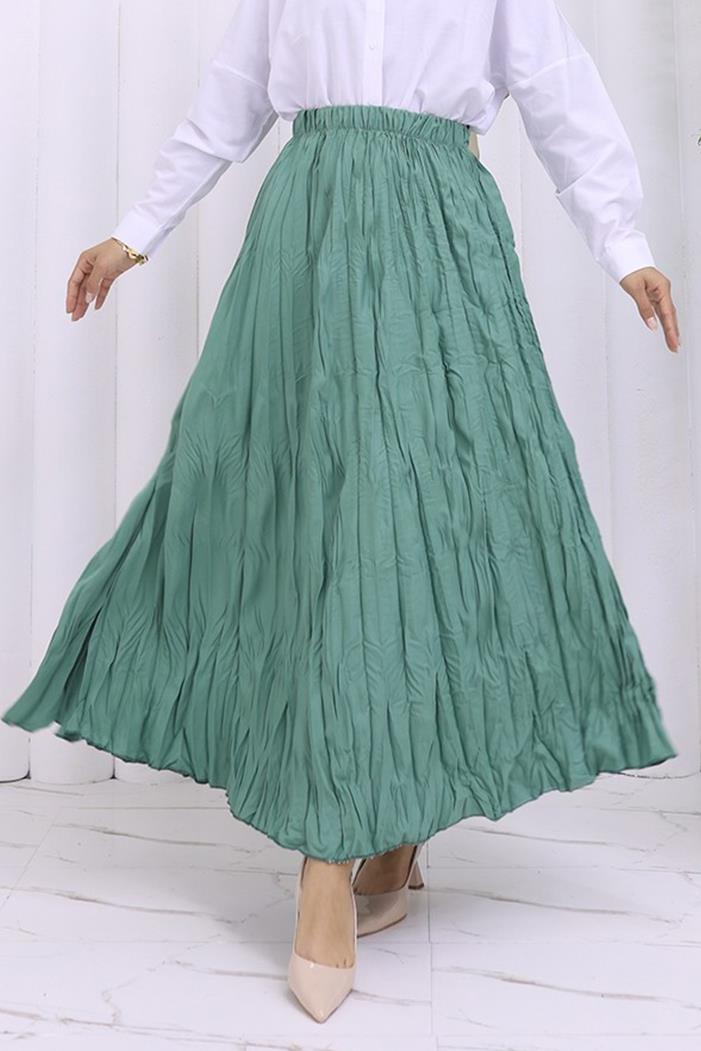 Kraşlı Bohem Etek 1398 - Mint