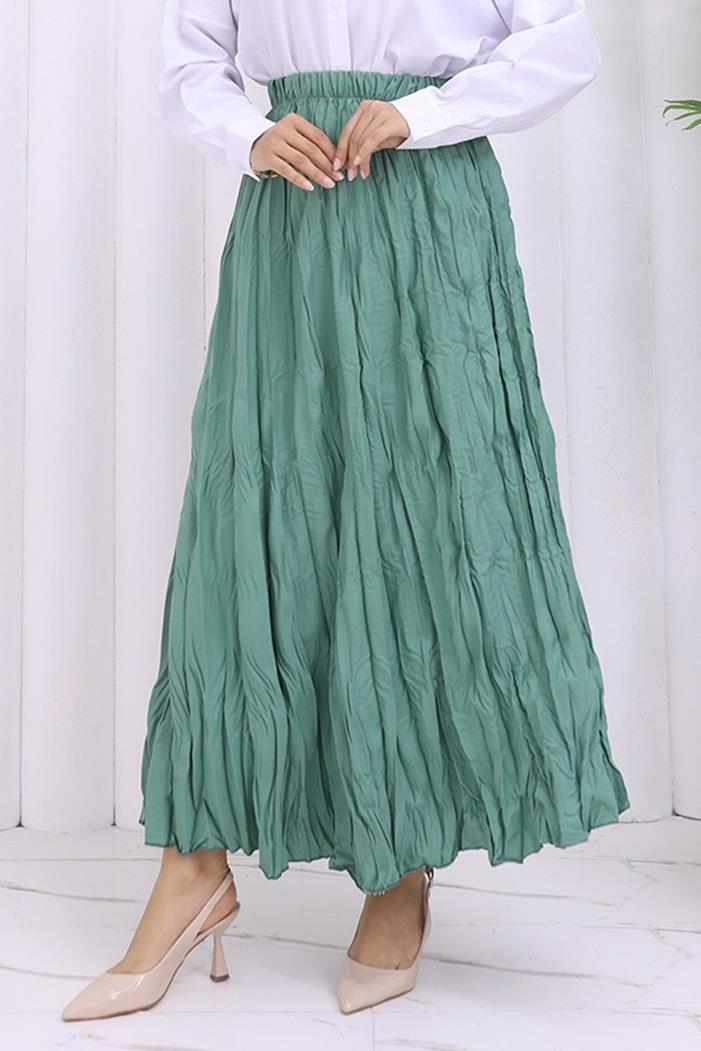 Kraşlı Bohem Etek 1398 - Mint