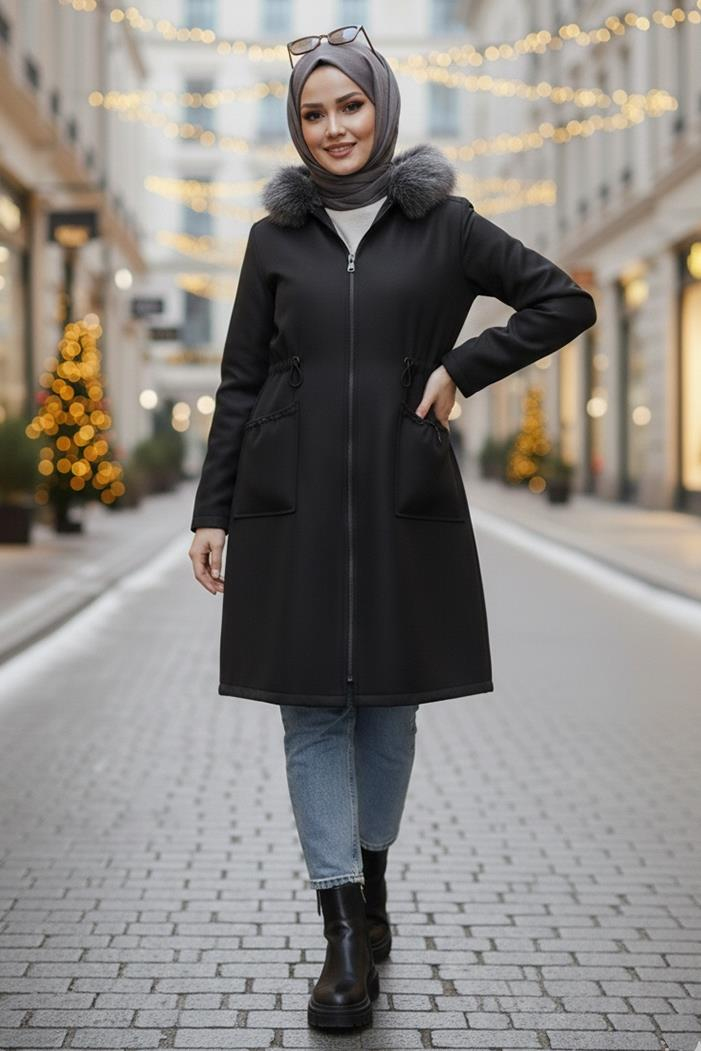 Mandes Tünel Kemerli Mont 592 - Siyah