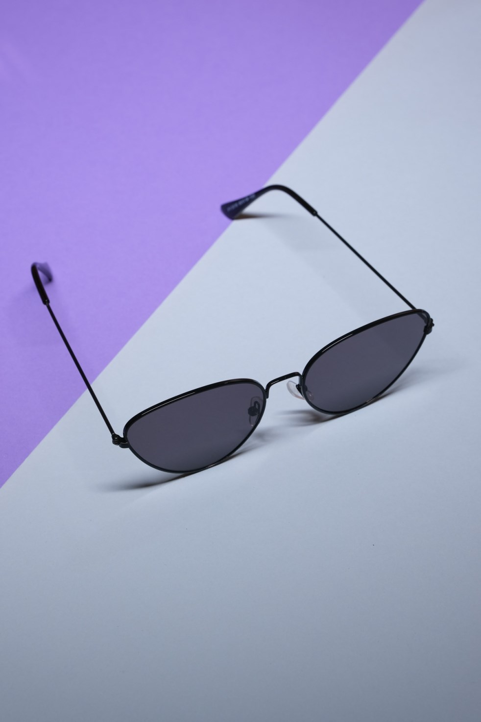 Minimal Retro Gözlük - Siyah