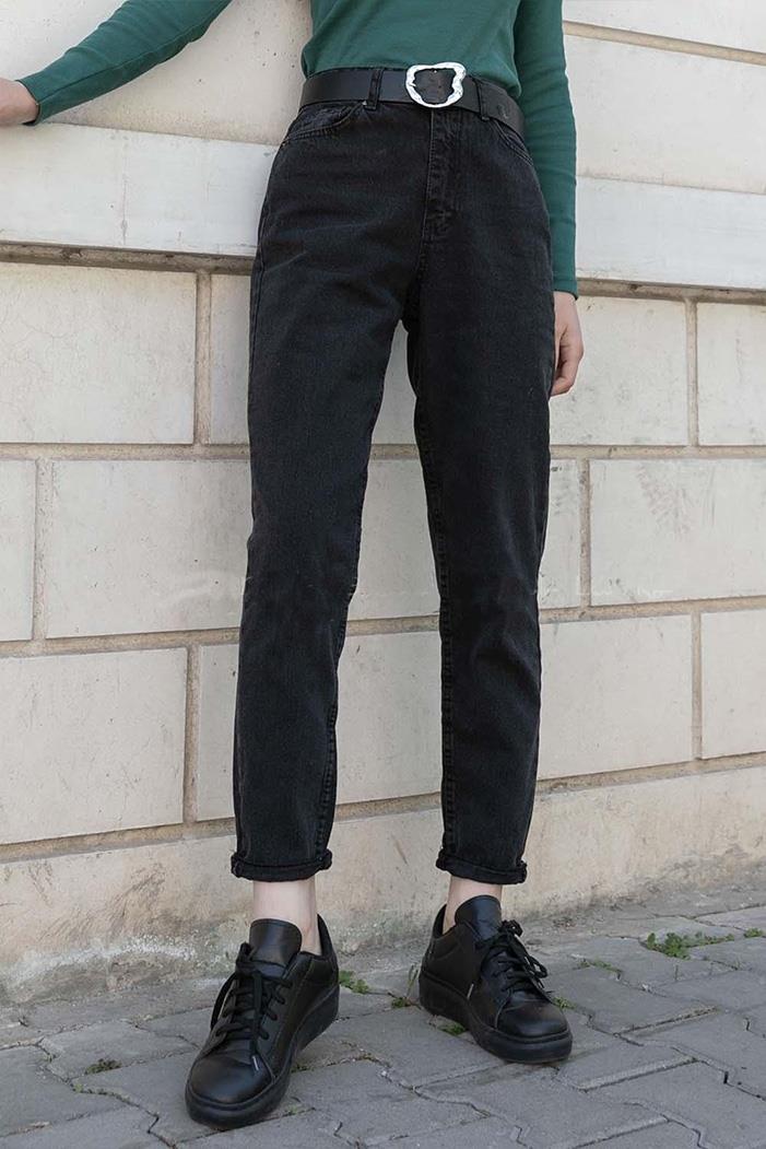 Mom Kot Pantolon 1278 - Siyah