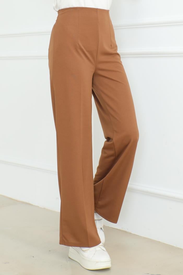 Palazzo Scuba Pantolon 866 - Kahve