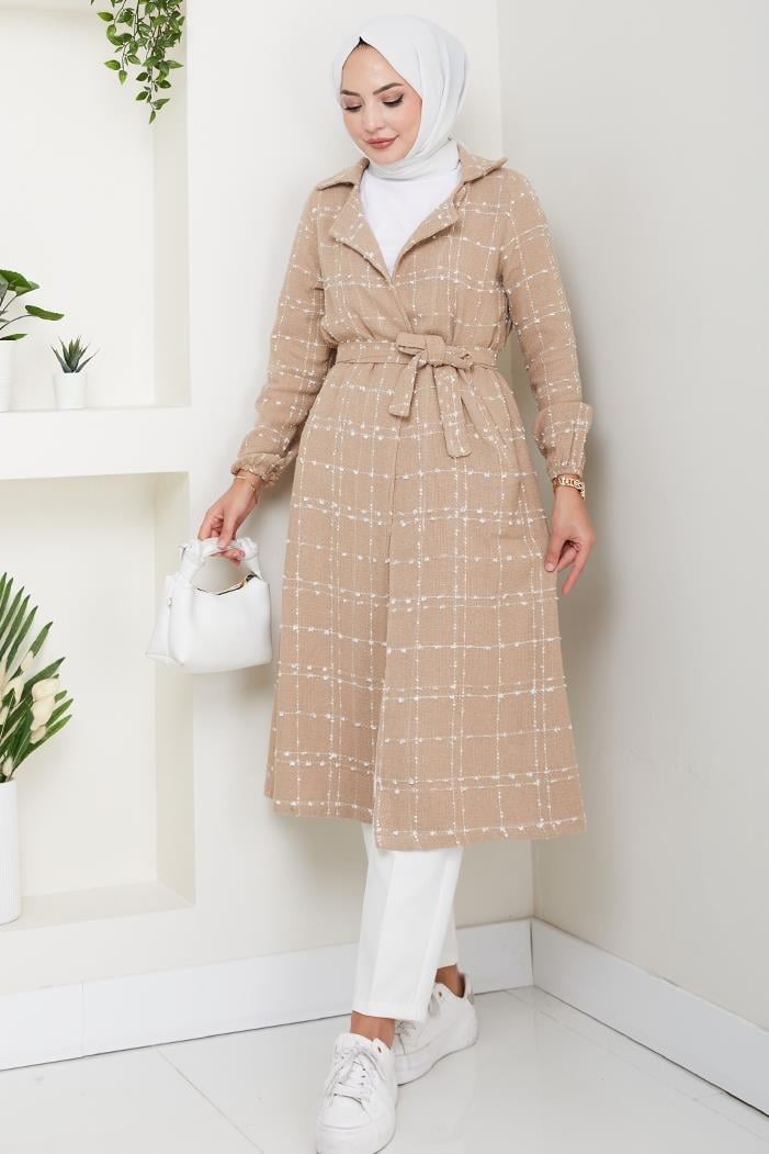 Regan Çizgi Detay Tüvit Kap 587 - Vizon